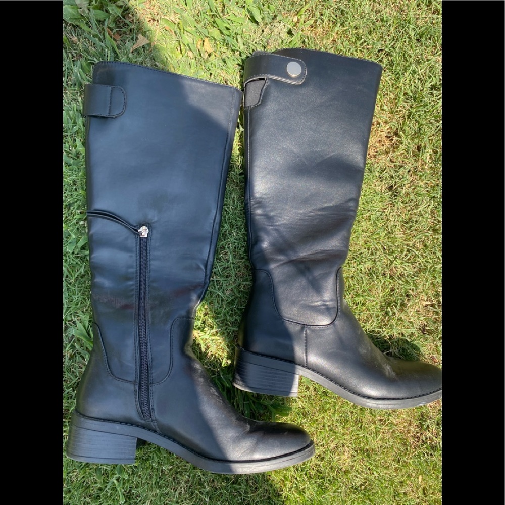 Forever 21 a little below knee-high boots